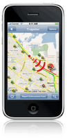 Trapster for the IPhone